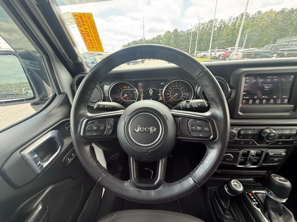 Used 2021 White Jeep Unlimited Sport Altitude image 12