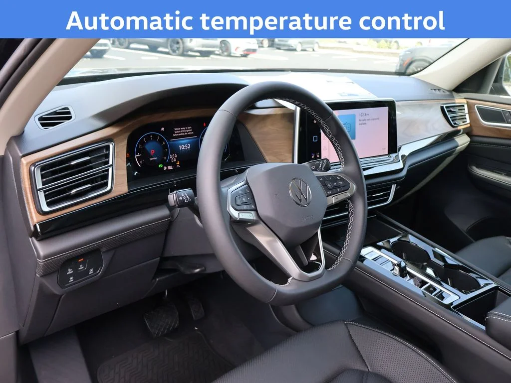 New 2026 Black Volkswagen 2.0T SE w/Technology image 3