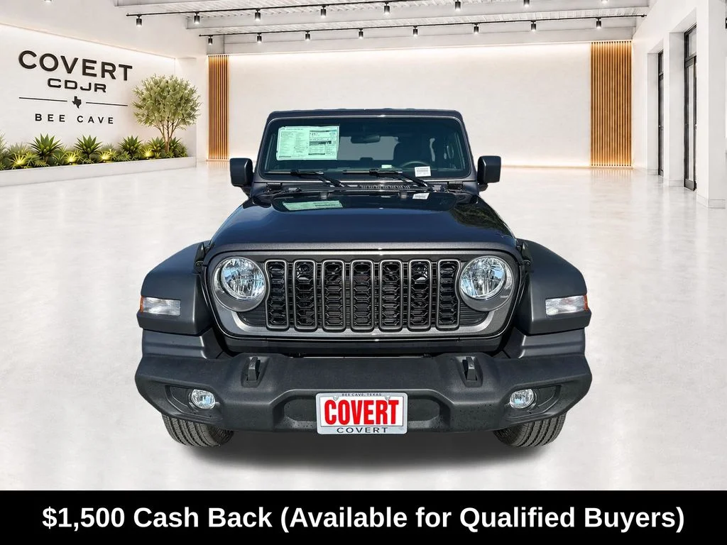 New 2026 Granite Crystal Metallic Clearcoat Jeep Sport image 3