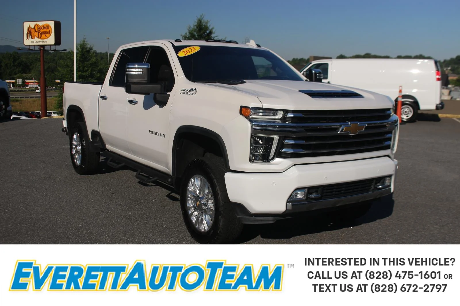 Used 2021 IRIDESCENT PEARL TRICOAT Chevrolet High Country image 1