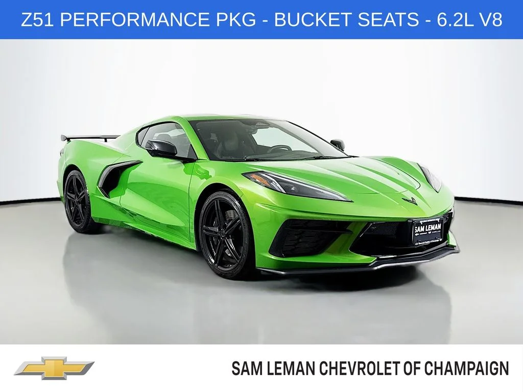 Pre-Owned 2026 Chevrolet Corvette Stingray 2D Coupe in Central IL