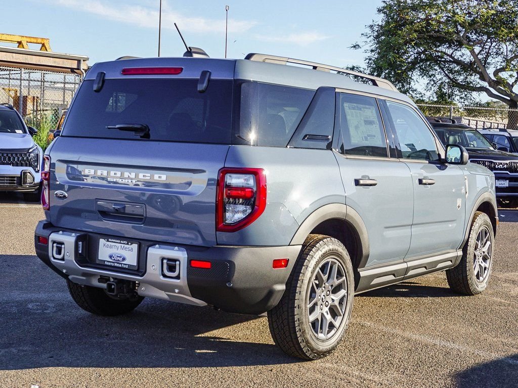 New 2025 Azure Gray Metallic Tri-Coat Ford Big Bend image 6