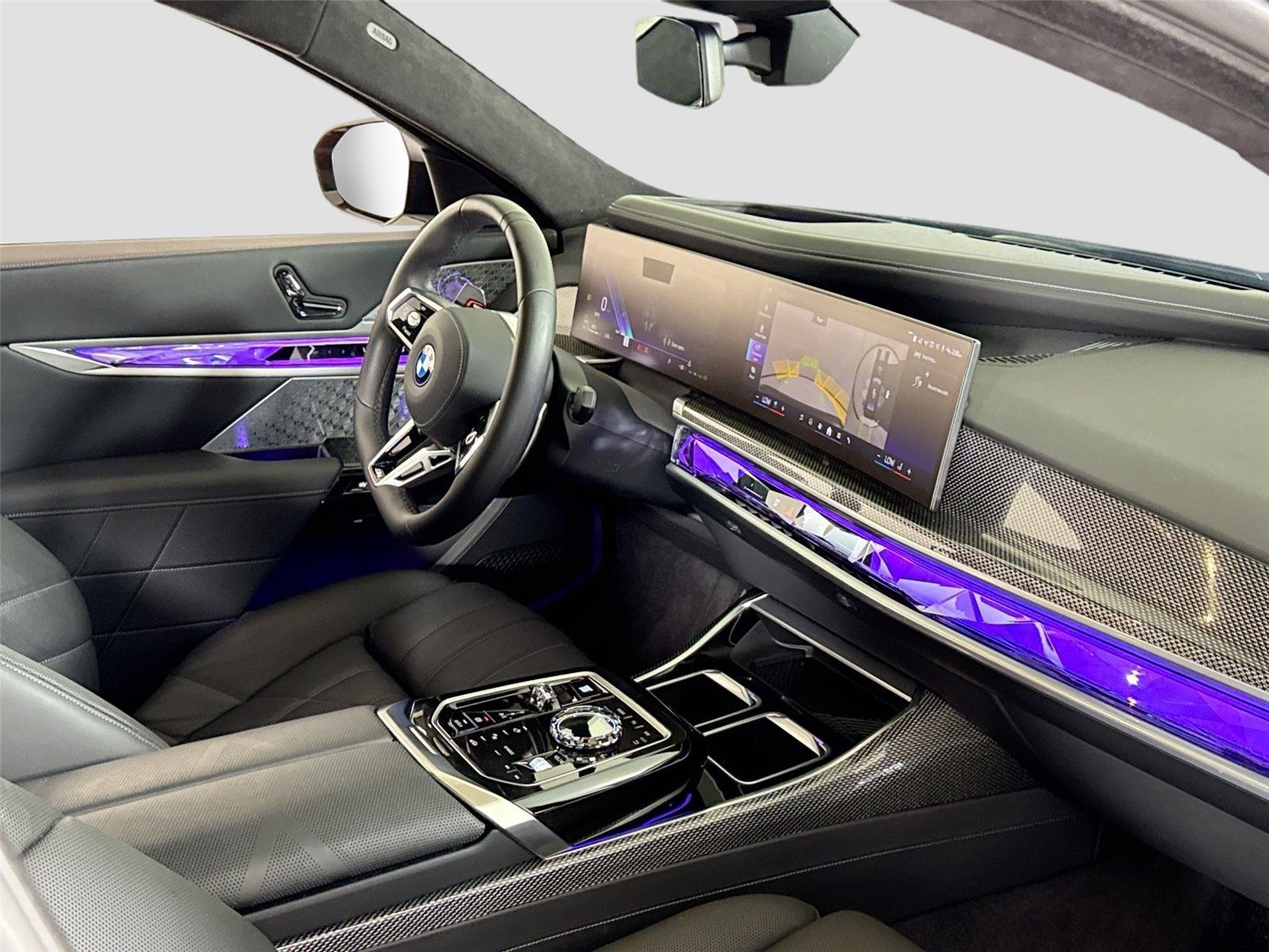 Used 2025 Frozen Deep Grey BMW 760i xDrive | Rear TV | Frozen Paint | B&W Sound System image 35