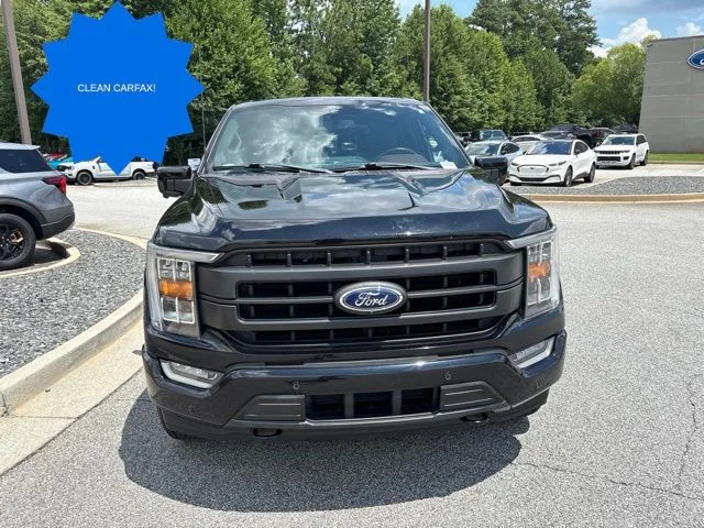 Used 2022 Agate Black Metallic Ford Lariat image 3