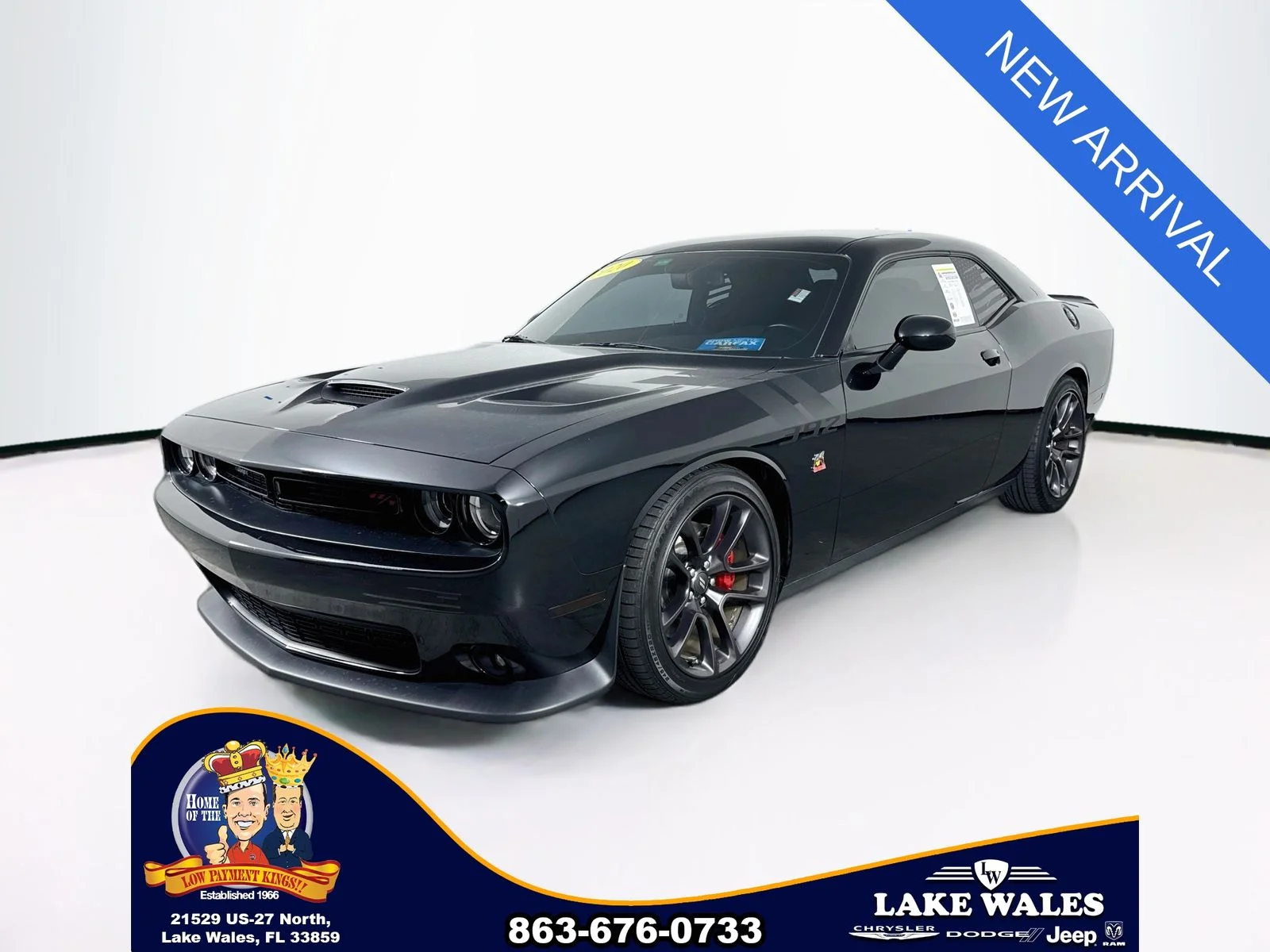 Certified Used 2020 Black Dodge R/T Scat Pack image 3