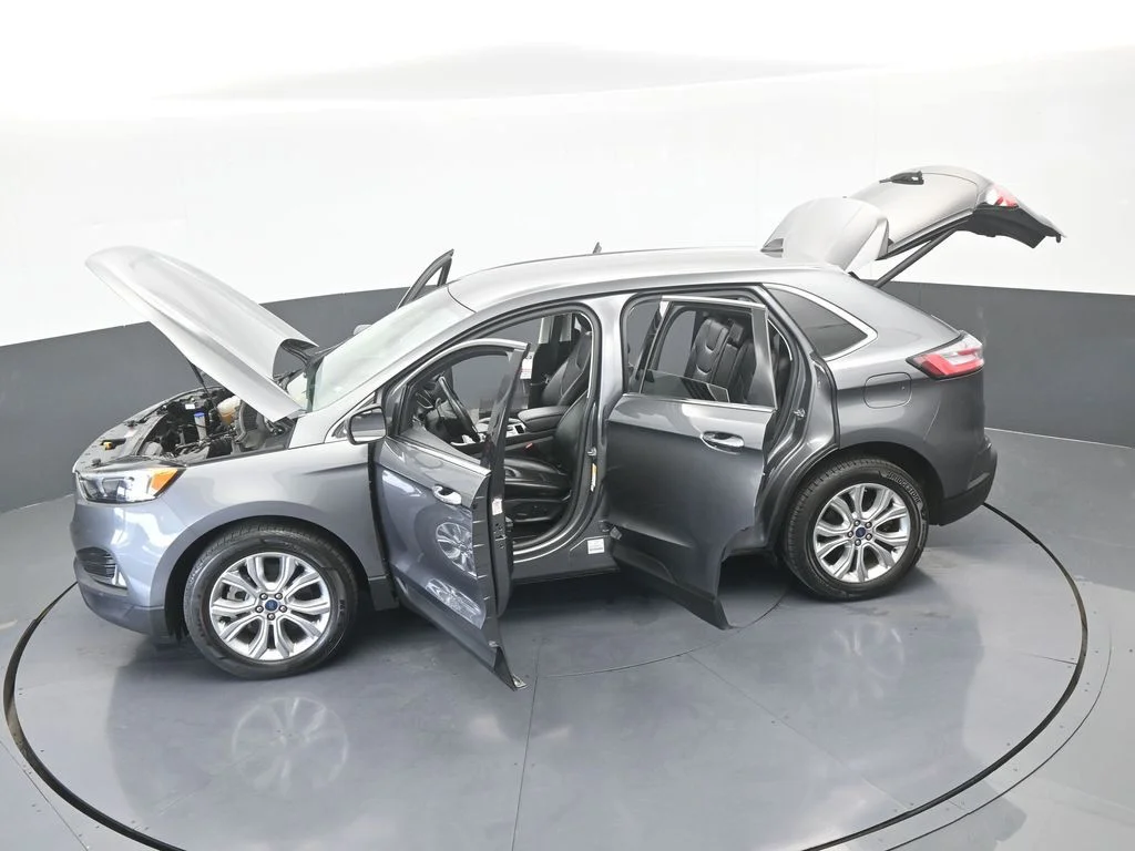 Used 2022 Gray Metallic Ford Titanium image 70