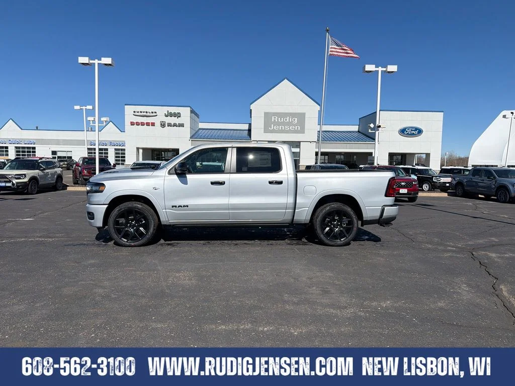 New 2026 Silver Zynith Exterior Paint RAM Laramie image 2
