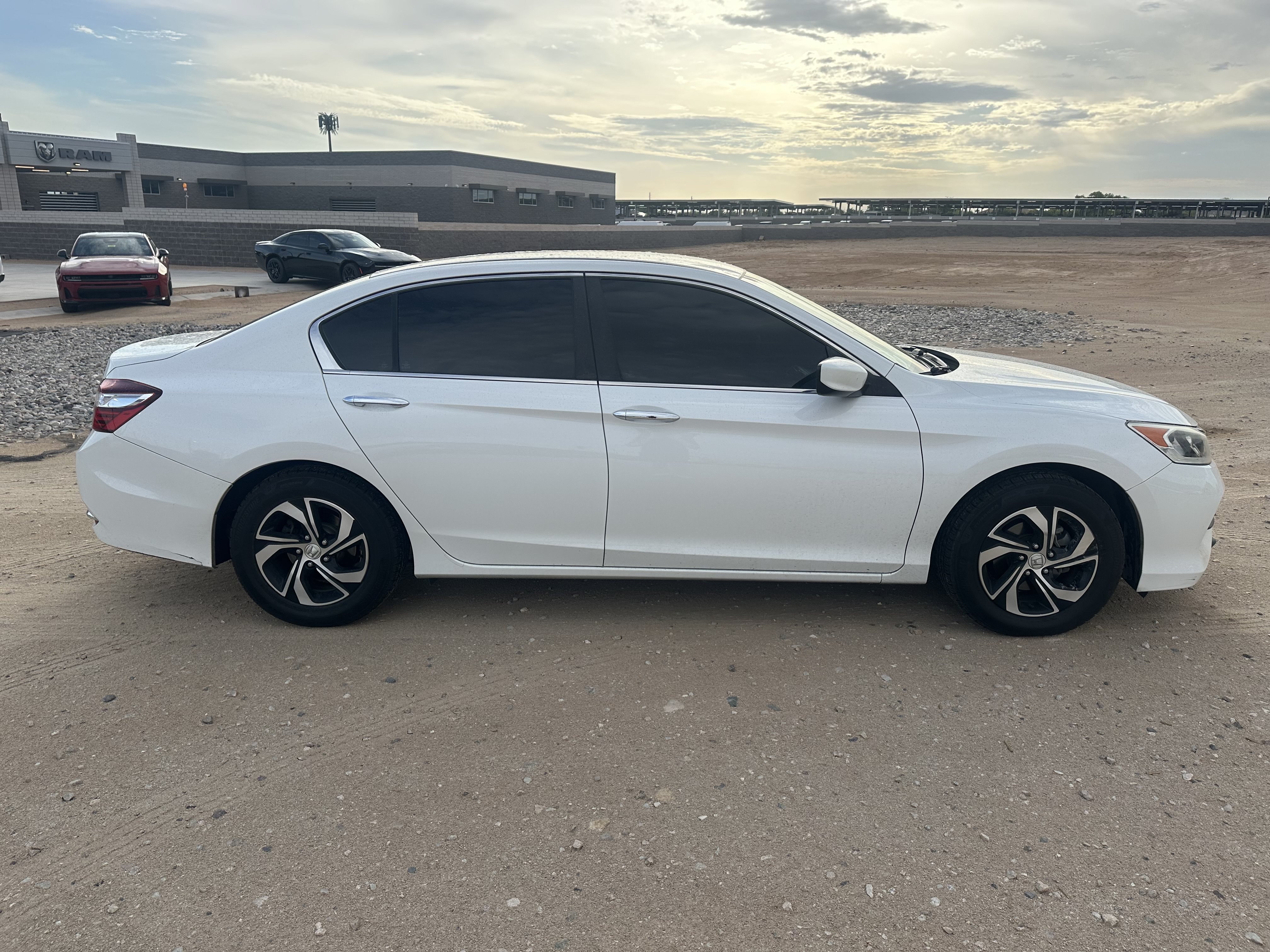 Used 2017 Crystal Black Pearl Honda LX image 6