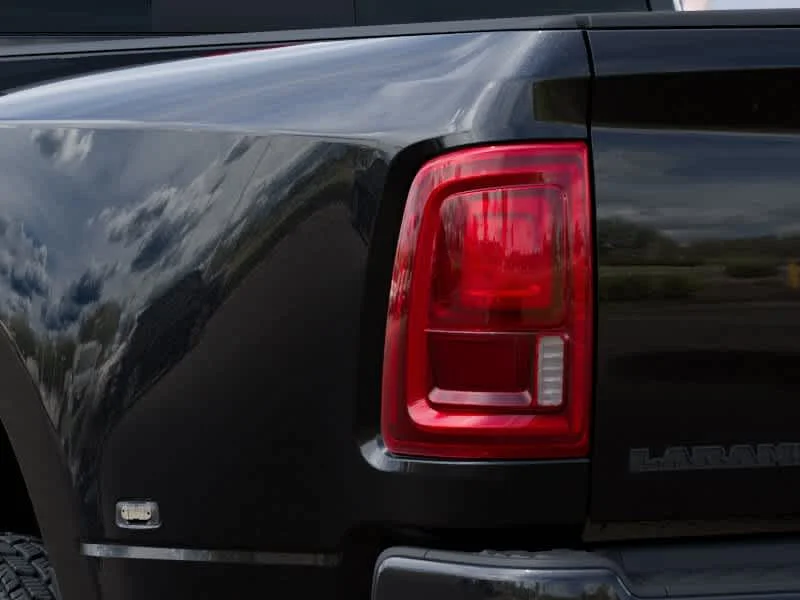 New 2027 Diamond Black Crystal Pearl-Coat Exterior Paint RAM Laramie image 9