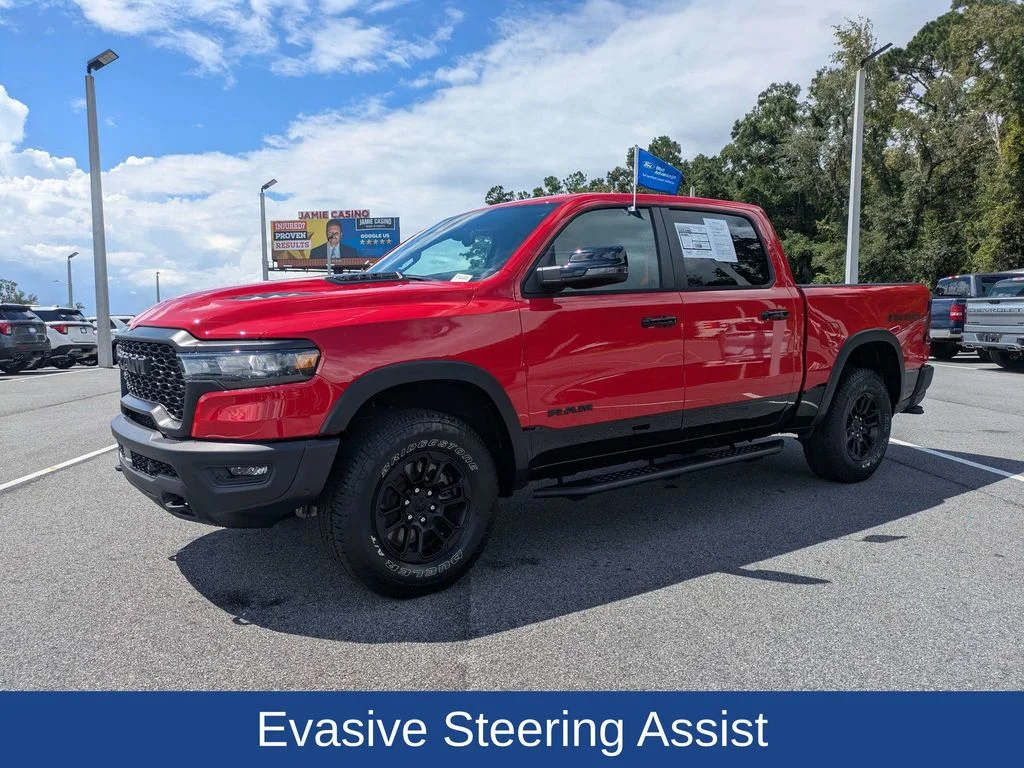 Certified Used 2025 Flame Red Clearcoat Ram Rebel image 9