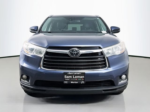 Used 2015 Toyota Highlander Limited with VIN 5TDDKRFH3FS191304 for sale in Bloomington, IL