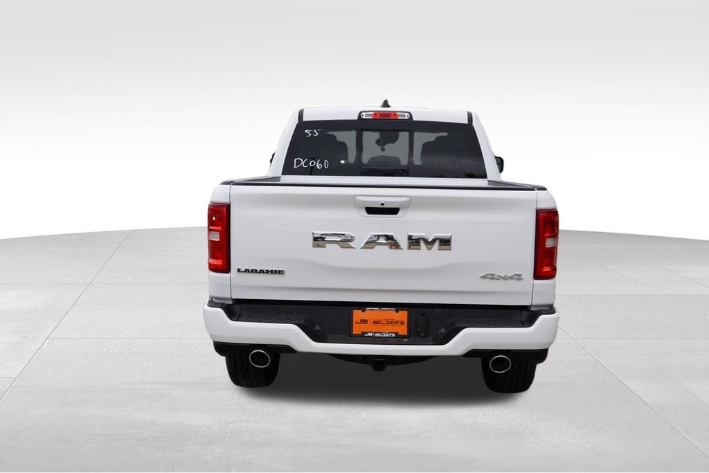 New 2026 Bright White Clear-Coat Exterior Paint RAM Laramie image 4