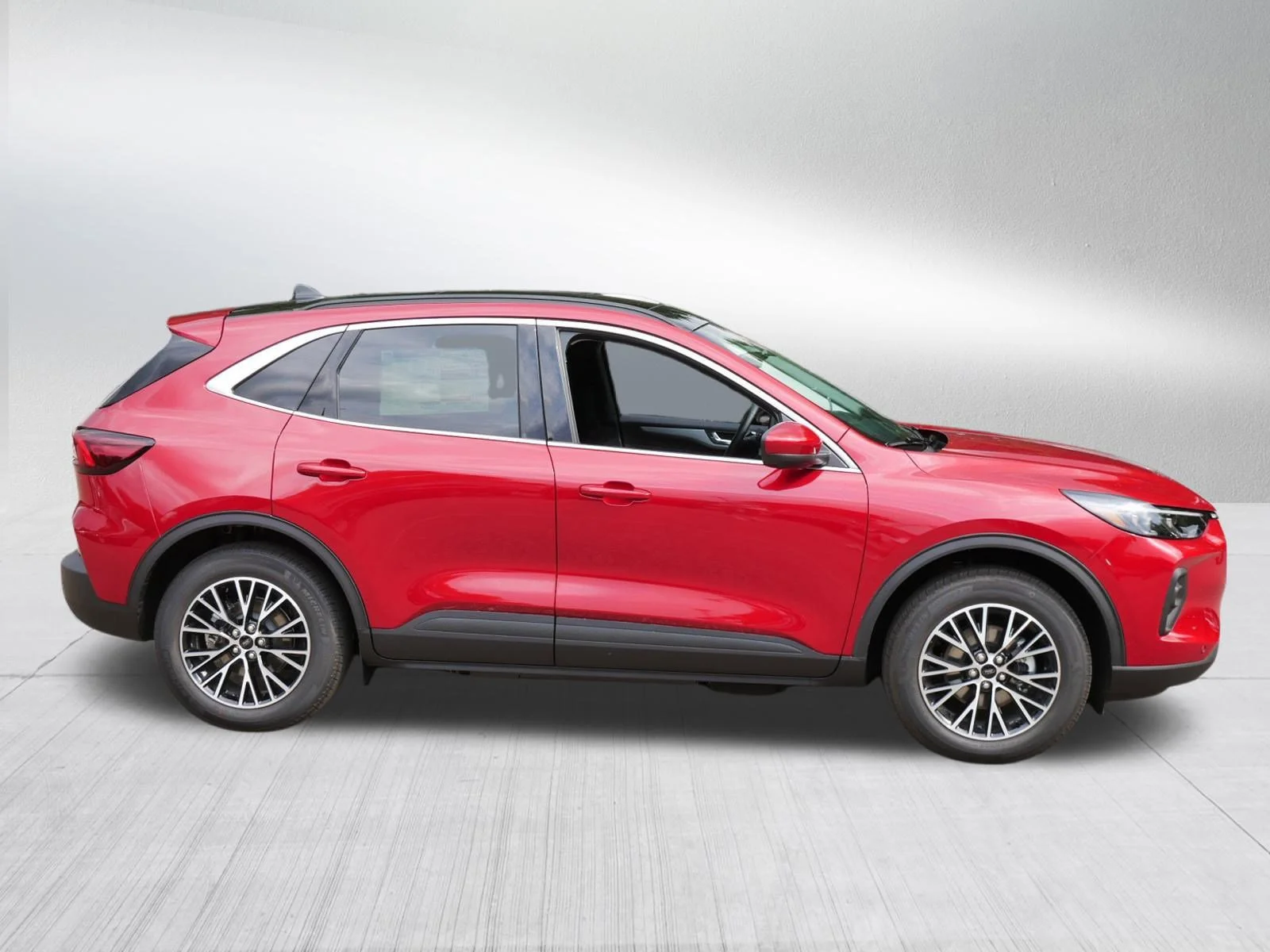 New 2025 Rapid Red Metallic Tinted Clearcoat Ford PHEV image 8