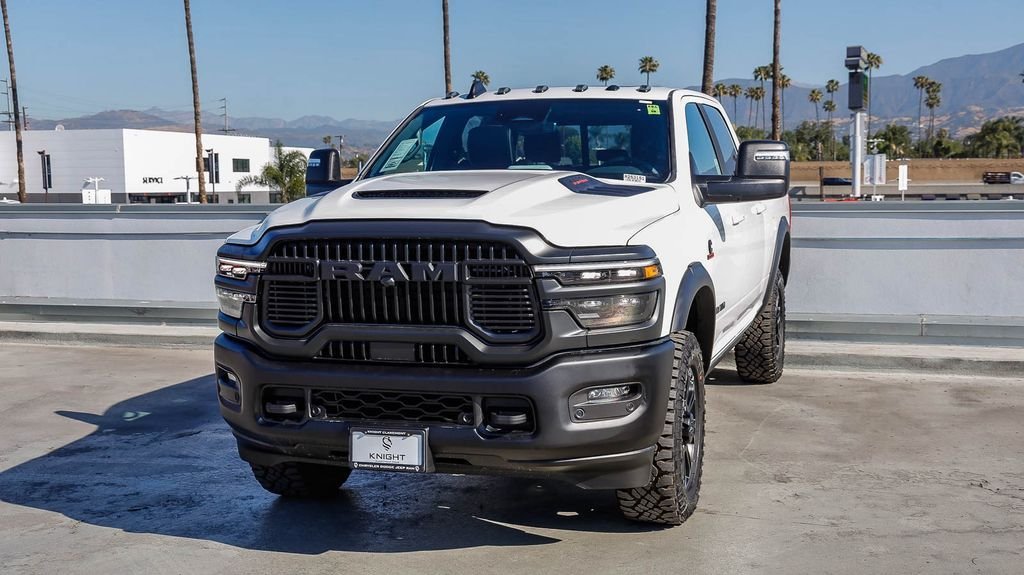 New 2026 Bright White Clearcoat Ram Rebel image 4