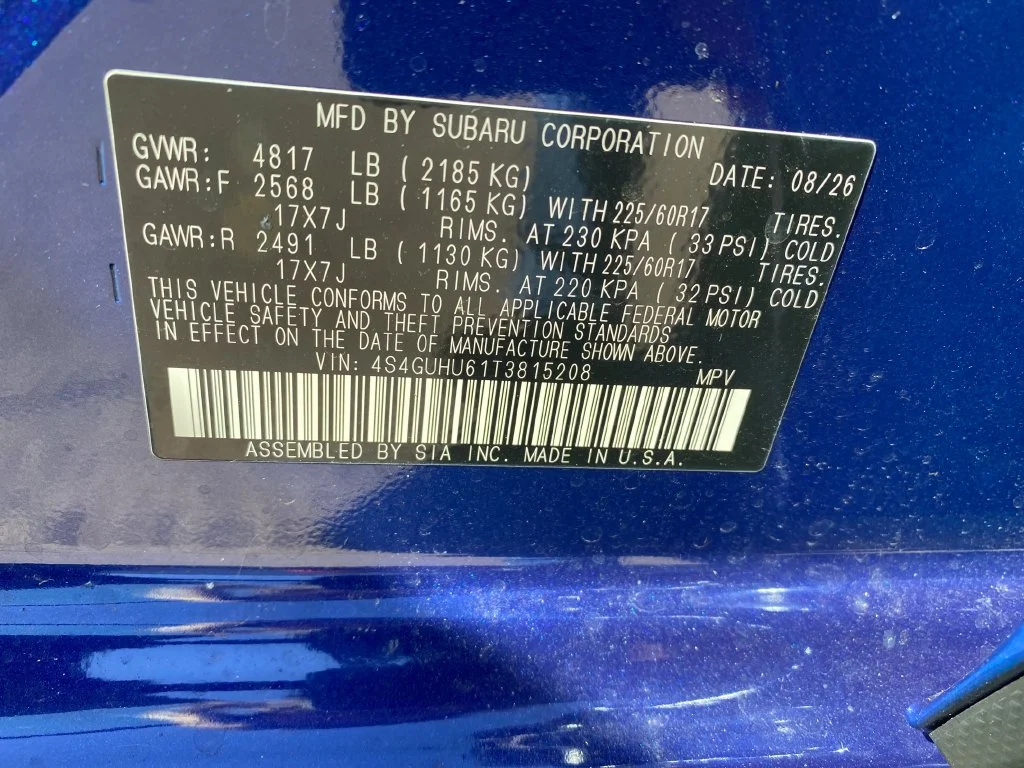 New 2026 SAPPHIRE BLUE PEARL Subaru Wilderness image 26