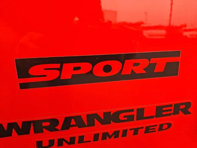 Used 2016 Red Jeep Unlimited Sport image 28