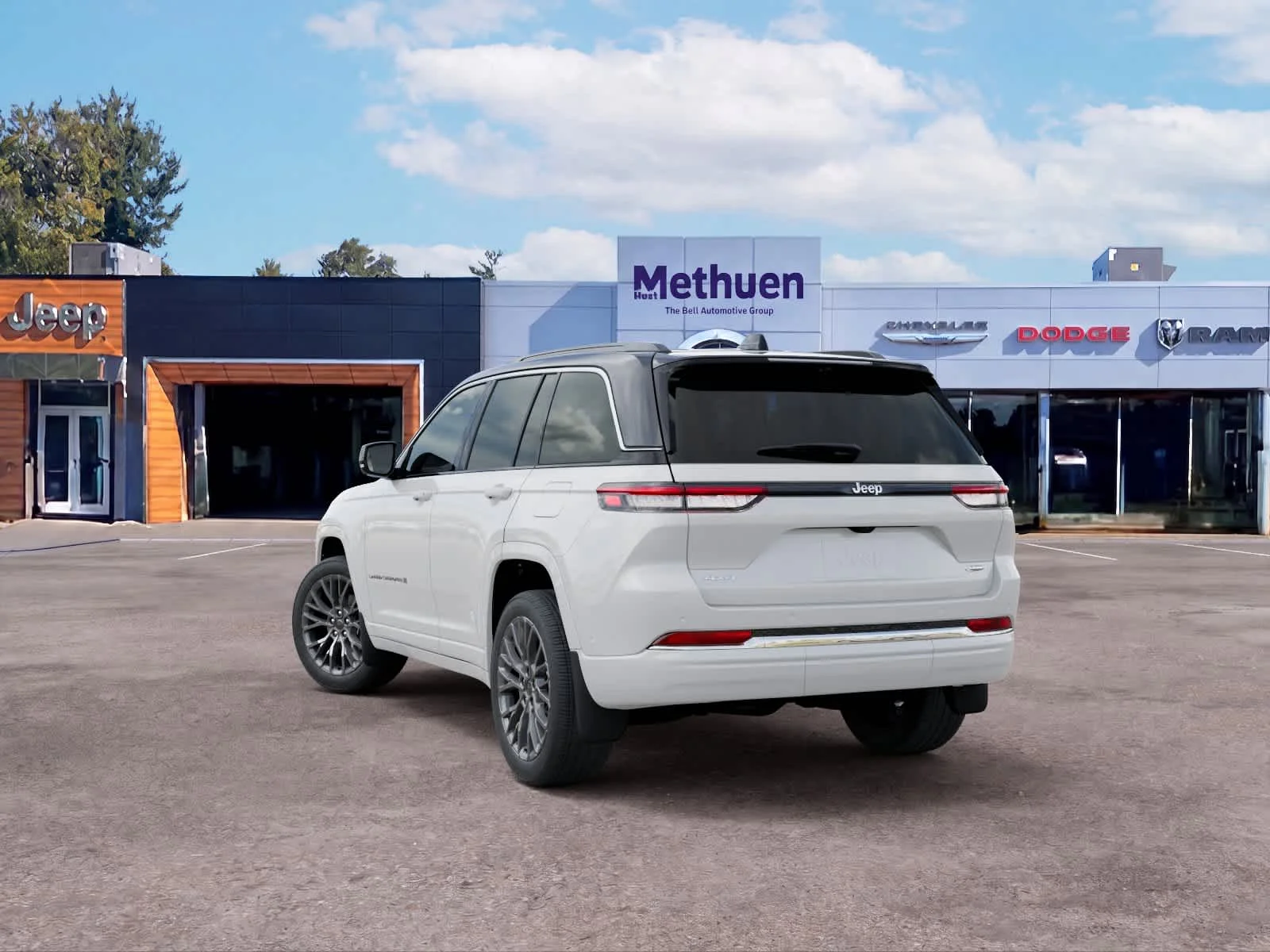 New 2027 Bright White Clearcoat Jeep Summit image 3