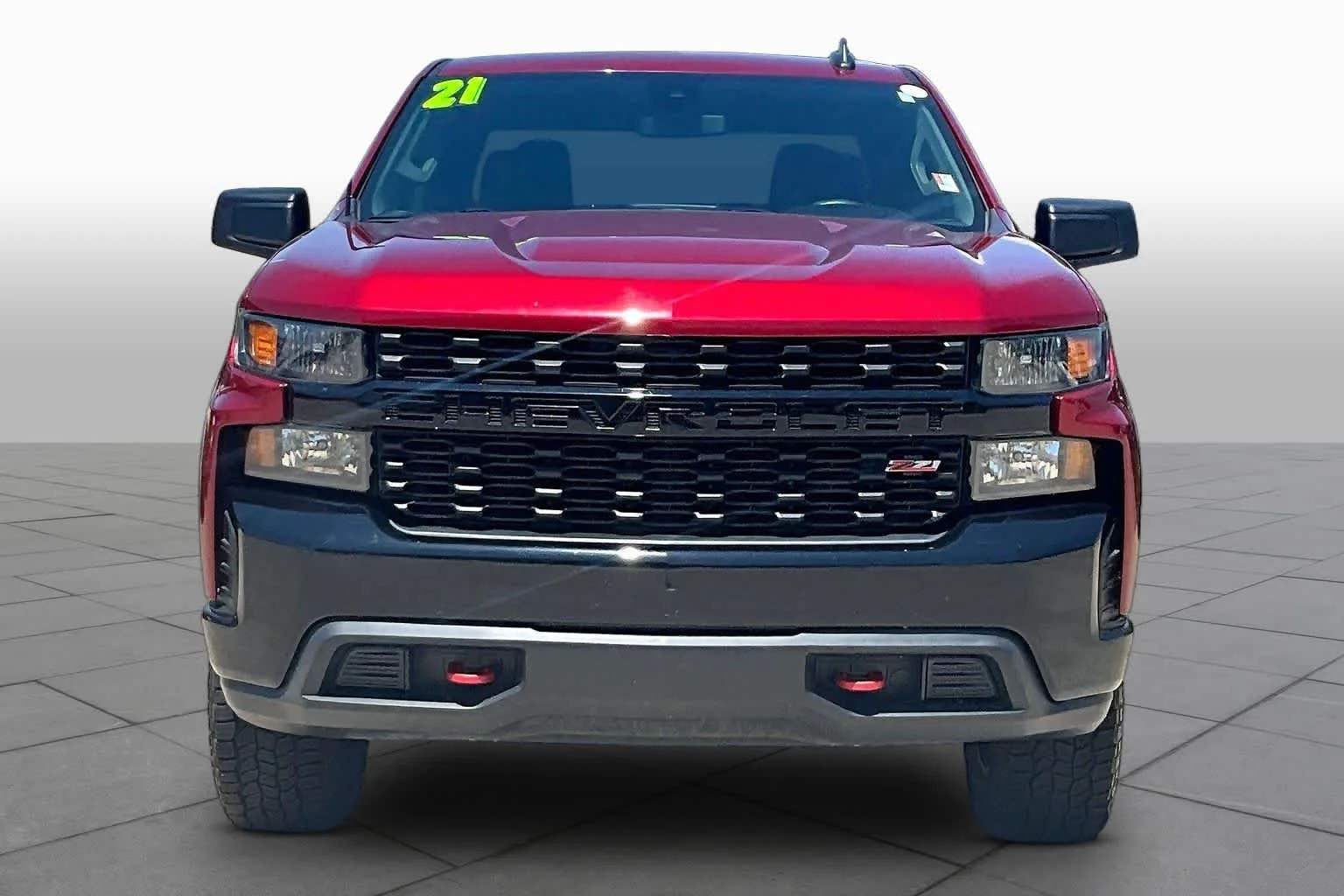 Used 2021 Cherry Red Tintcoat Chevrolet Custom Trail Boss image 5