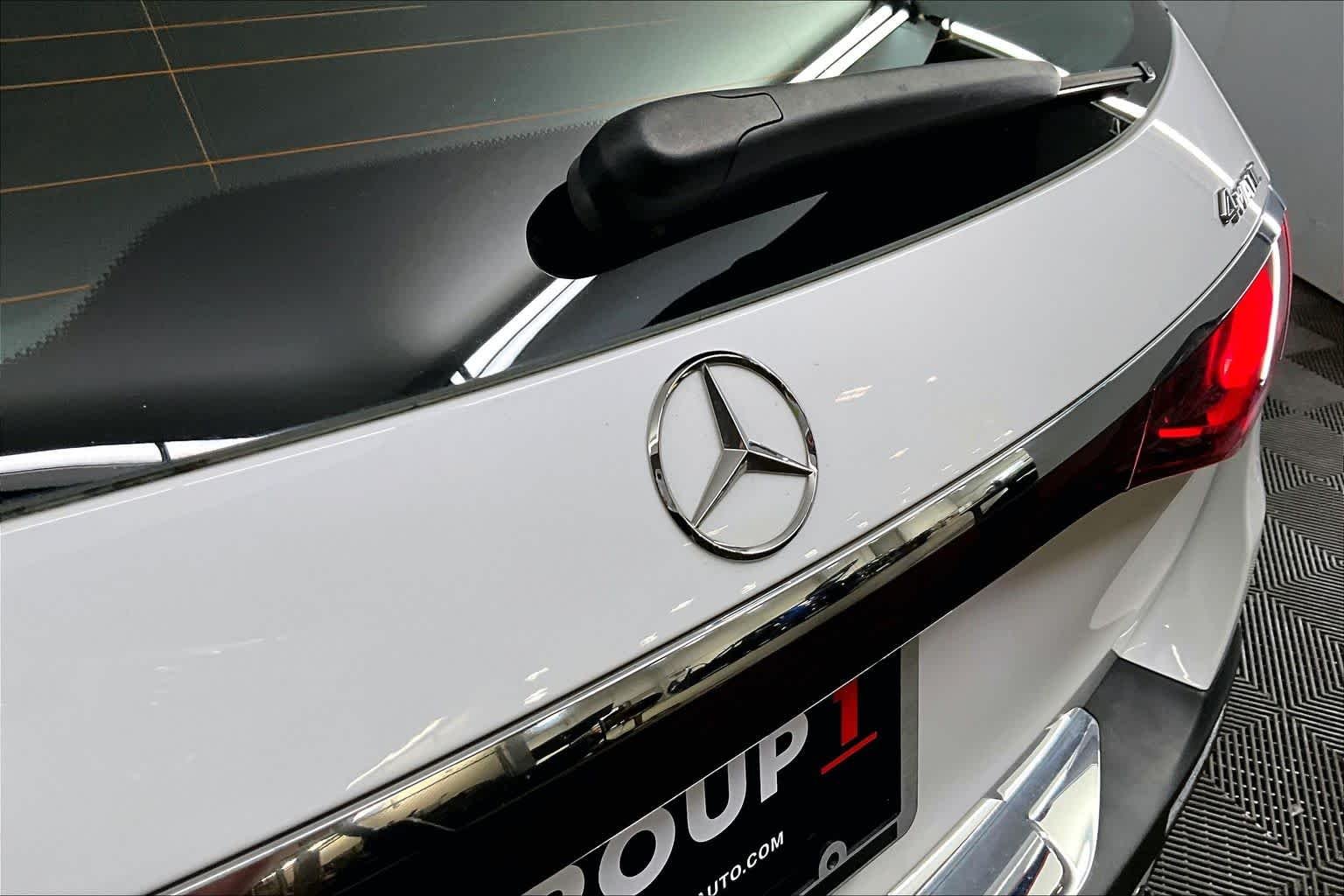 Certified Used 2024 MANUFAKTUR Moonlight White Metallic Mercedes-Benz E 450 image 30