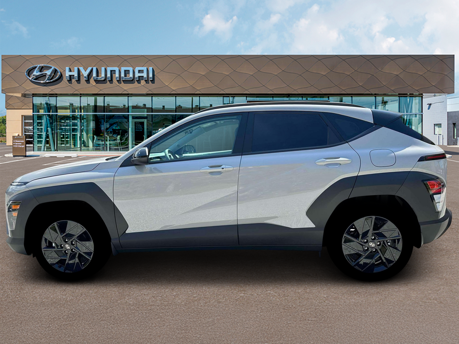 New 2026 Gray Hyundai SEL Sport FWD image 3