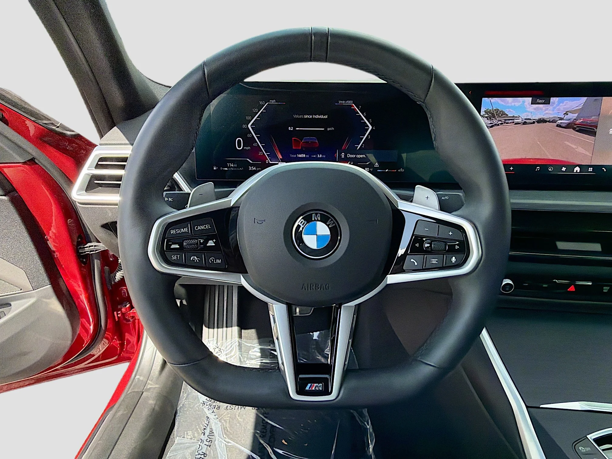 Used 2025 Red Metallic BMW 330i image 38