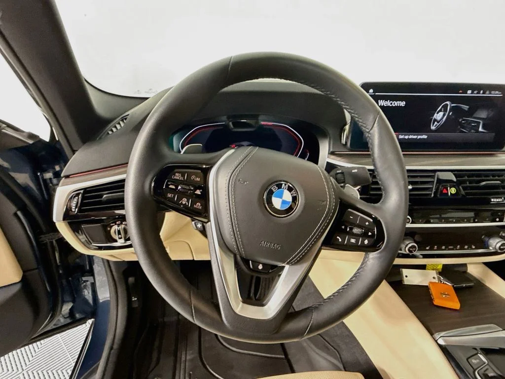 Used 2023 Blue Metallic BMW 540i xDrive image 12