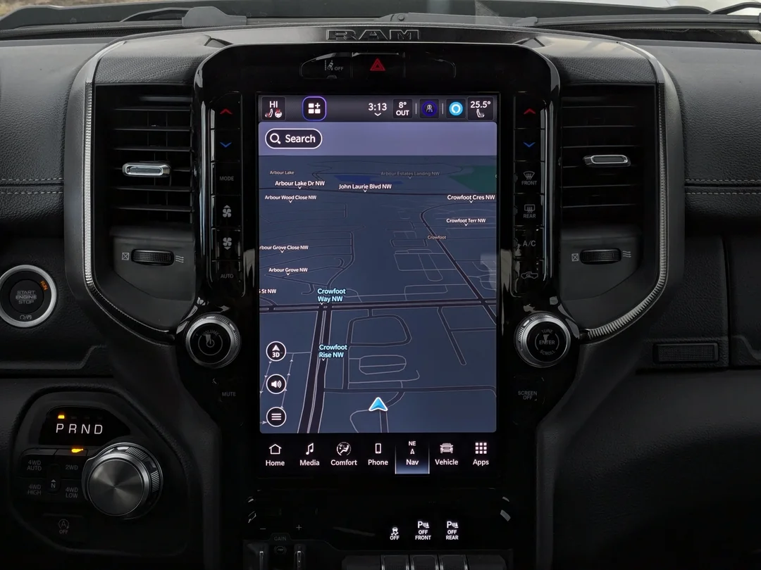 New 2026 Black RAM Sport - - 4x4 - Panoramic Sunroof - Sport Performance Hood - Hurricane Turbo - 3.92 Axle & More! image 23