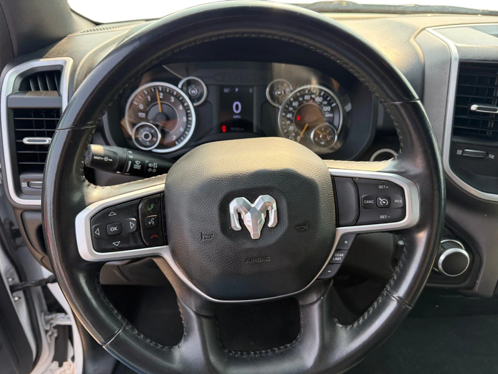 Used 2022 Bright White Clearcoat Ram Lone Star image 13