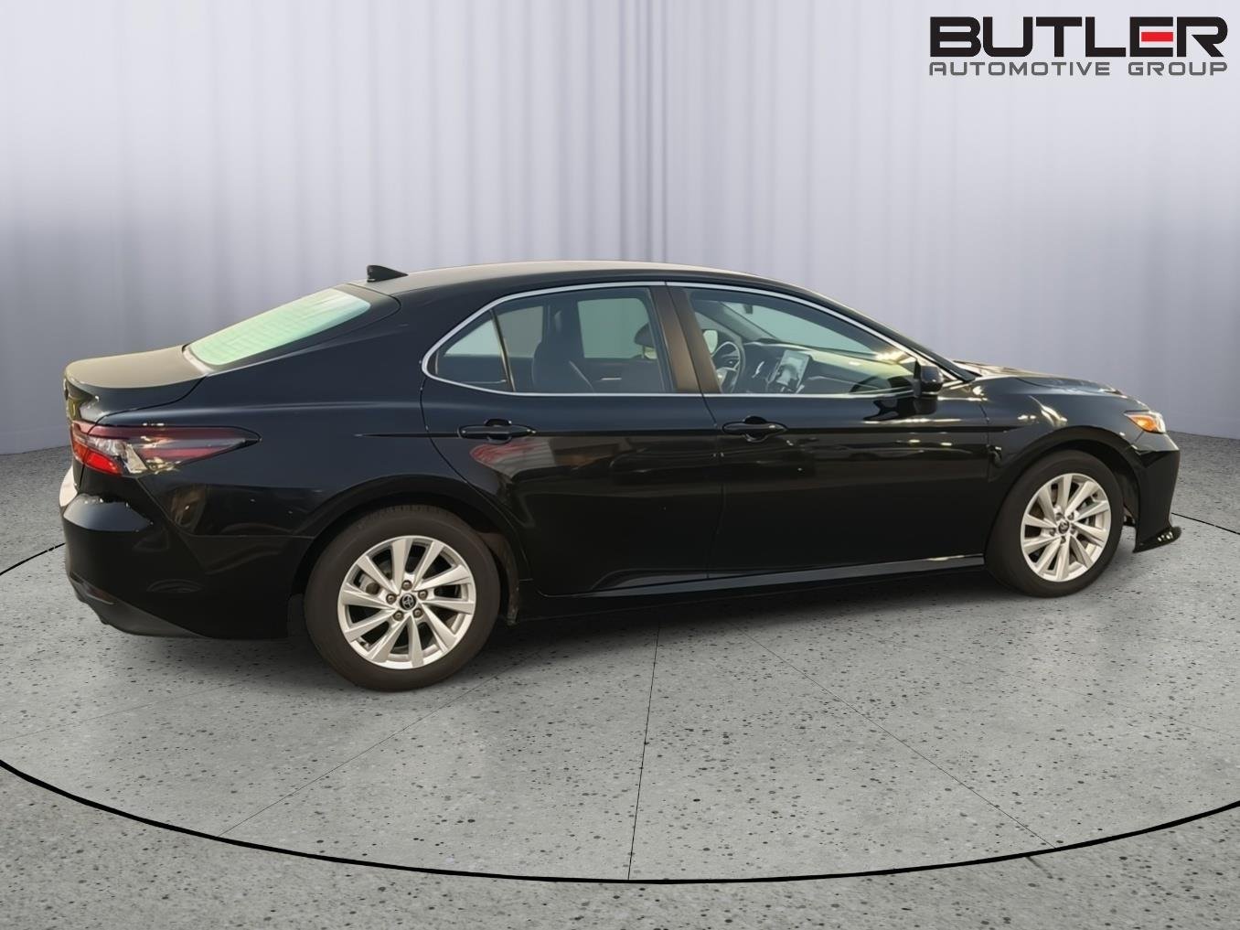 Certified Used 2022 Midnight Black Metallic Toyota LE image 7