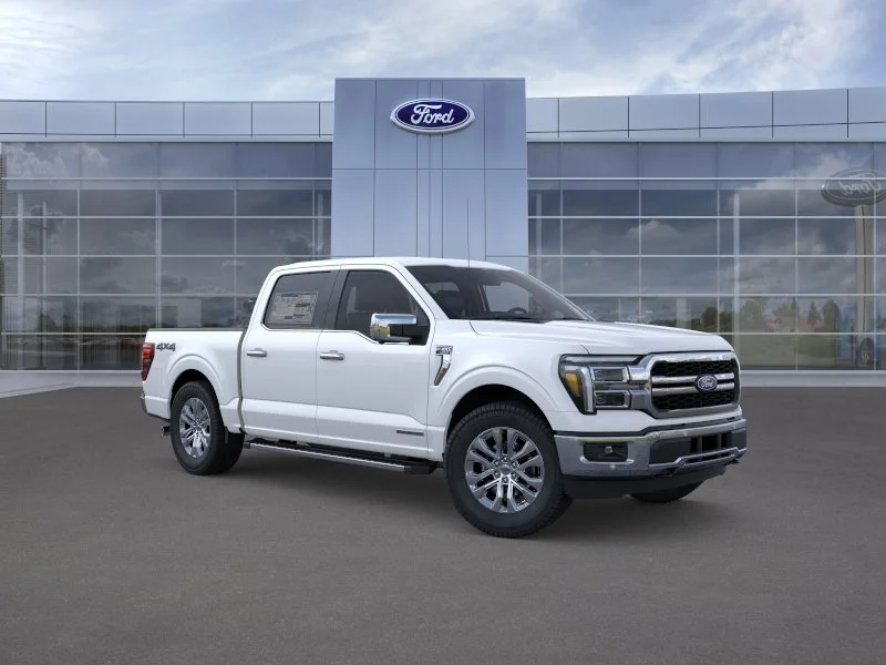 New 2026 Star White Metallic Tri-Coat Ford Lariat image 39