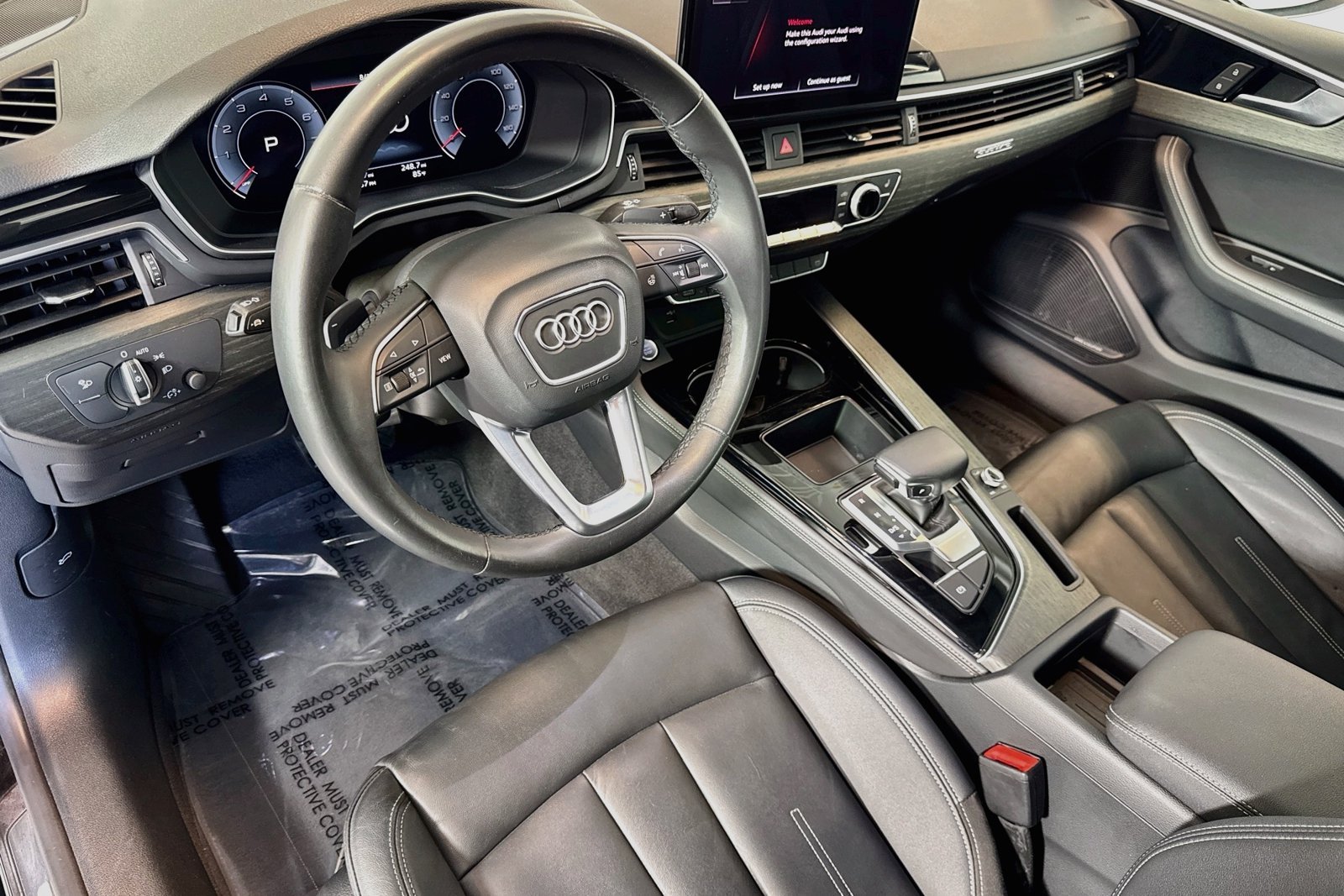 Used 2021 Brilliant Black Audi Premium Plus image 9