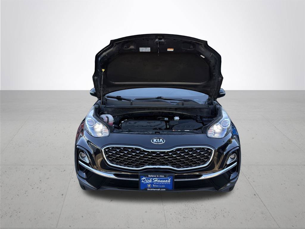 Used 2022 Black Cherry Kia EX image 4