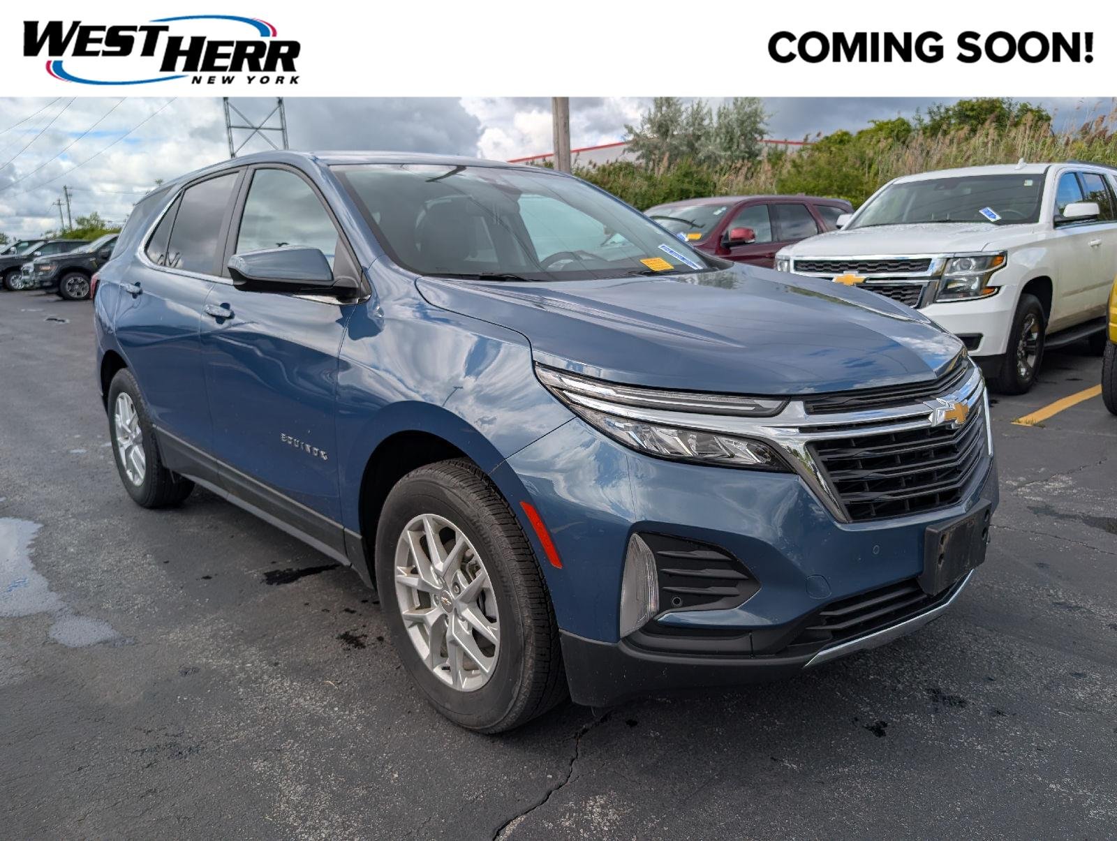 Used 2024 Lakeshore Blue Metallic Chevrolet LT image 1