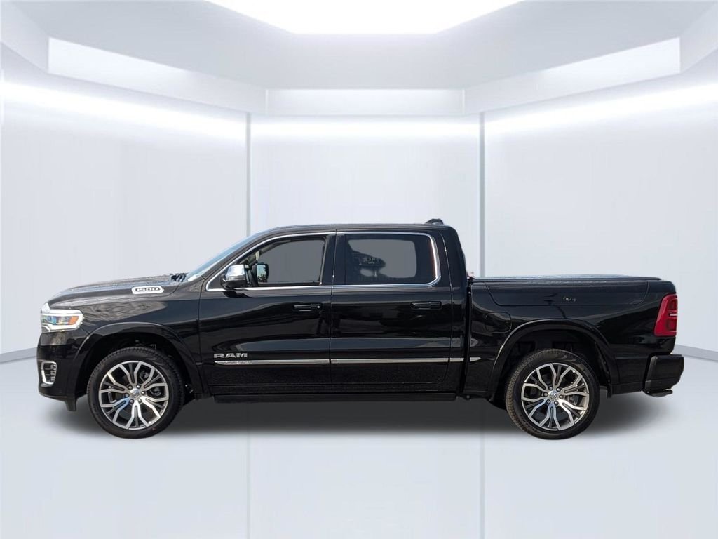 New 2026 Diamond Black Crystal Pearl-Coat Exterior Paint RAM Tungsten image 2