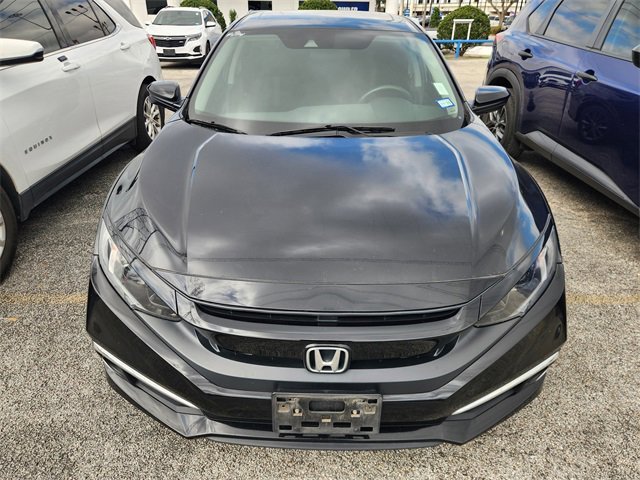 Used 2020 Honda Civic EX with VIN 19XFC1F37LE022730 for sale in Sugar Land, TX