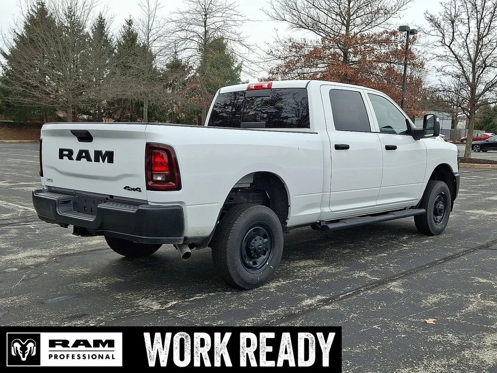 New 2026 Bright White Clear-Coat Exterior Paint RAM Tradesman image 4