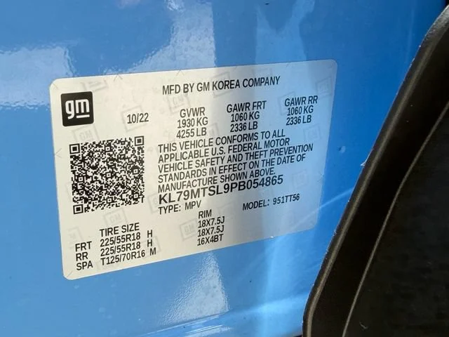 Used 2023 Fountain Blue Chevrolet RS image 22