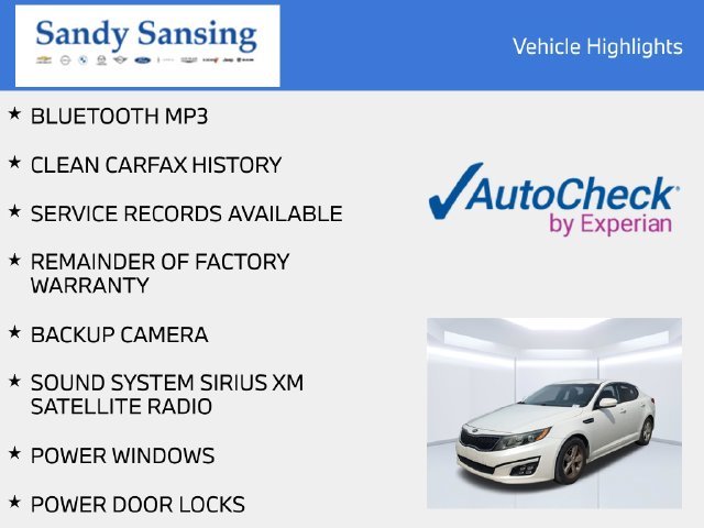 Used 2015 White Kia LX image 6