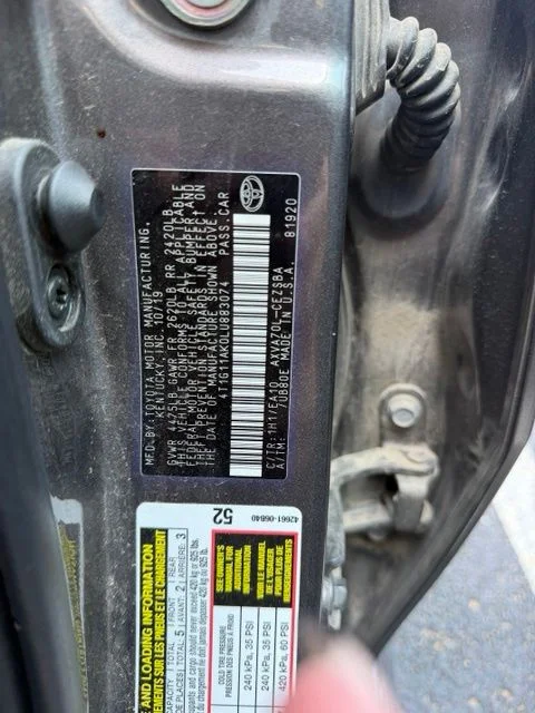 Used 2020 Predawn Gray Mica Toyota SE image 18