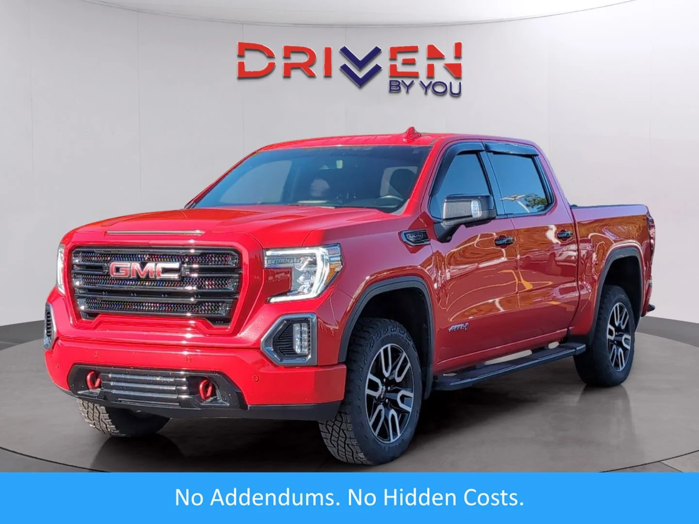 Used 2021 Cardinal Red GMC AT4 image 1