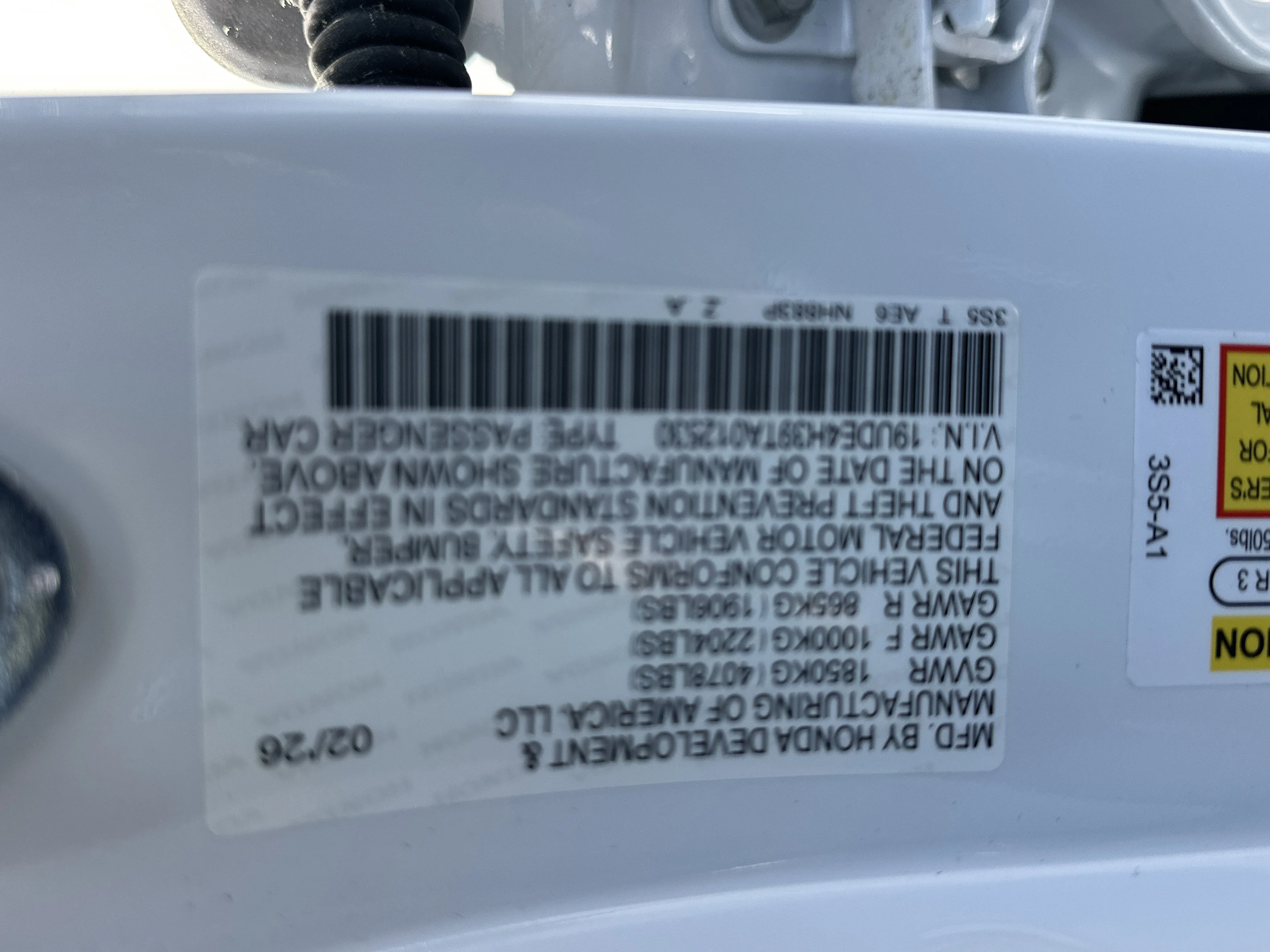 New 2026 Platinum White Pearl Acura w/A-Spec Package image 26