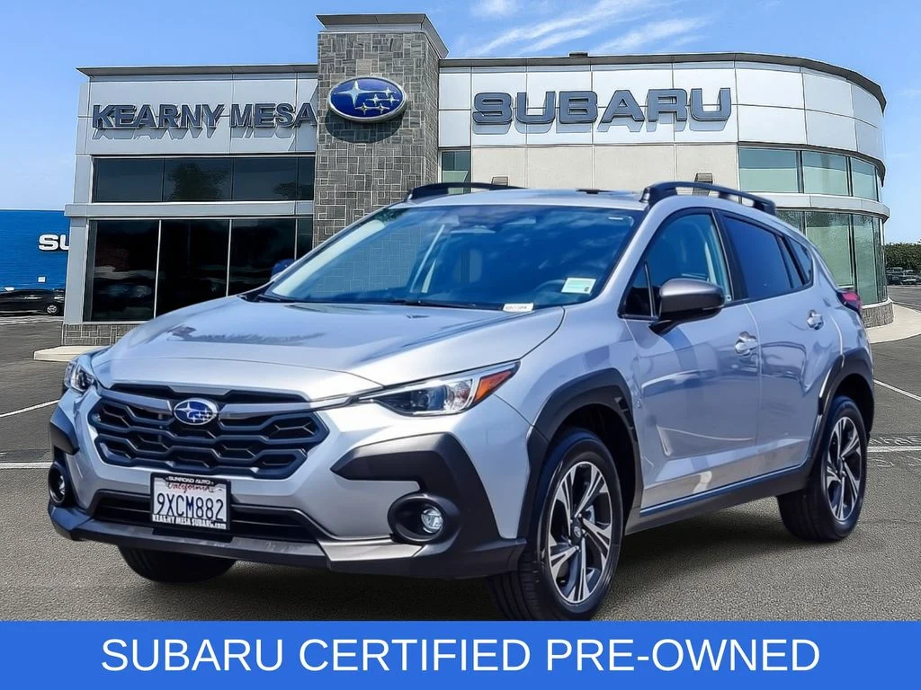 Certified Used 2025 Silver Subaru Premium image 3