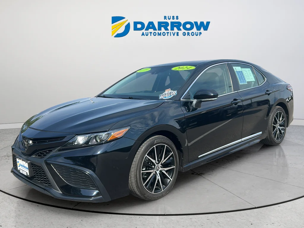 Certified Used 2024 Black Toyota SE image 1