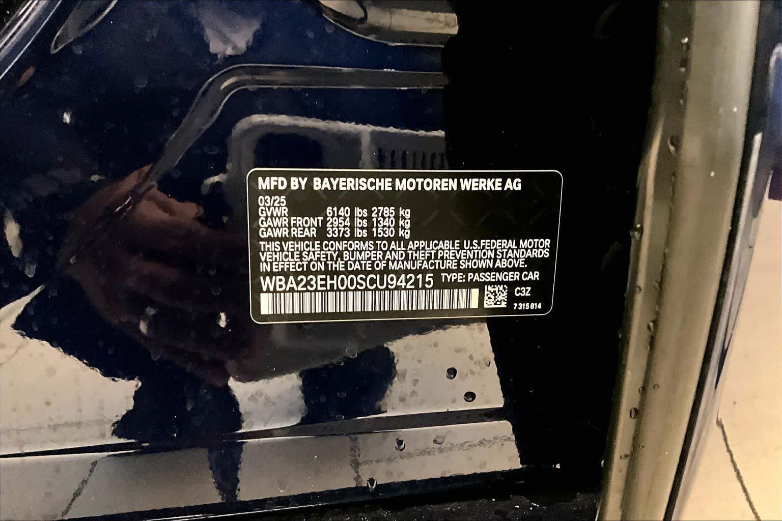 Used 2025 Tanzanite Blue II Metallic BMW 740i image 29