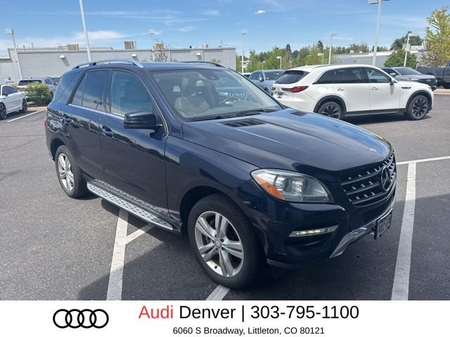 Used 2014 Blue Mercedes-Benz ML 350 image 2