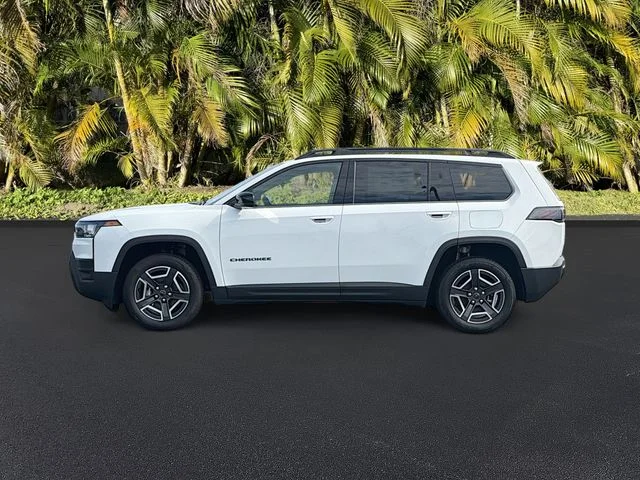 New 2026 Bright White Clear-Coat Exterior Paint Jeep Limited image 8