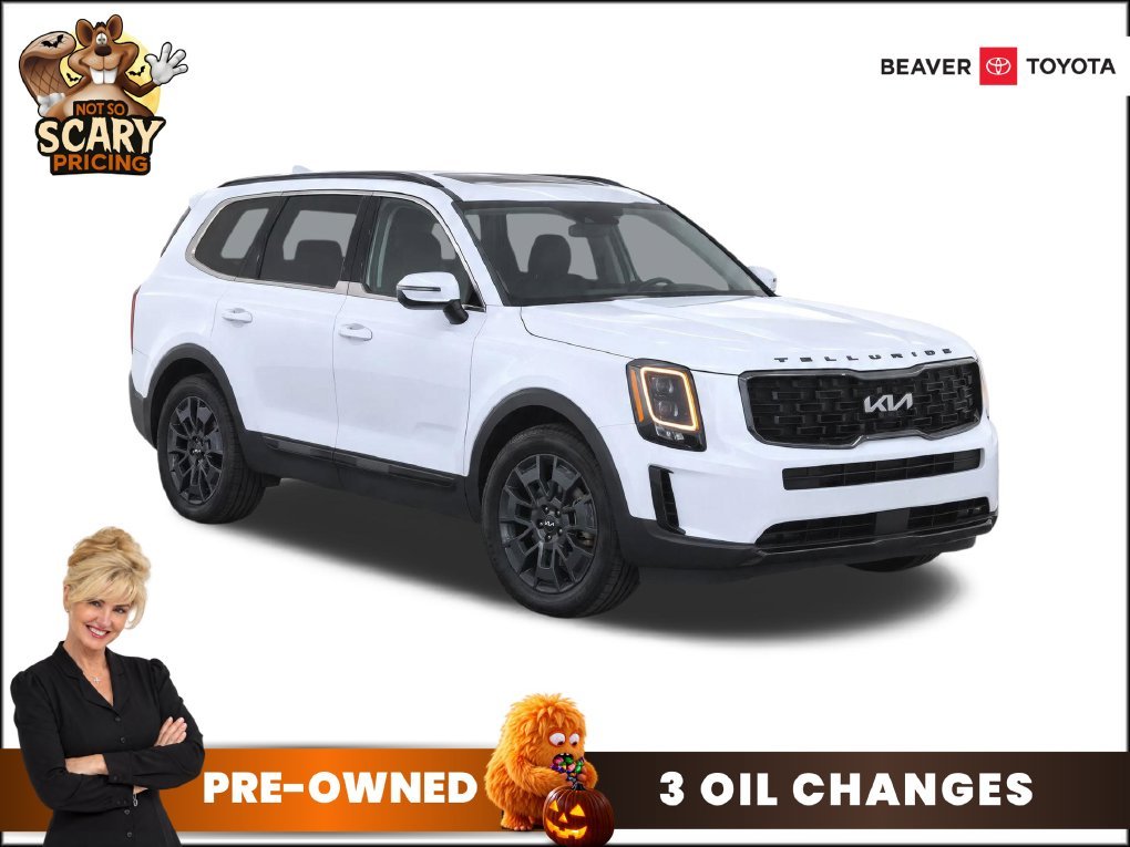Used 2022 White Kia EX image 1