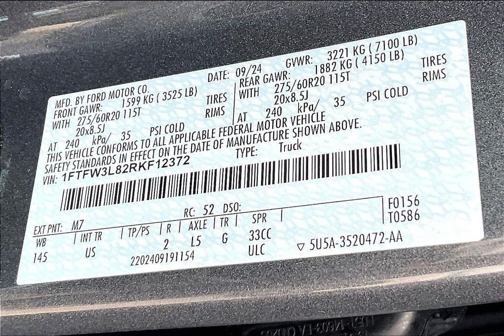 Used 2024 Gray Ford XLT image 16