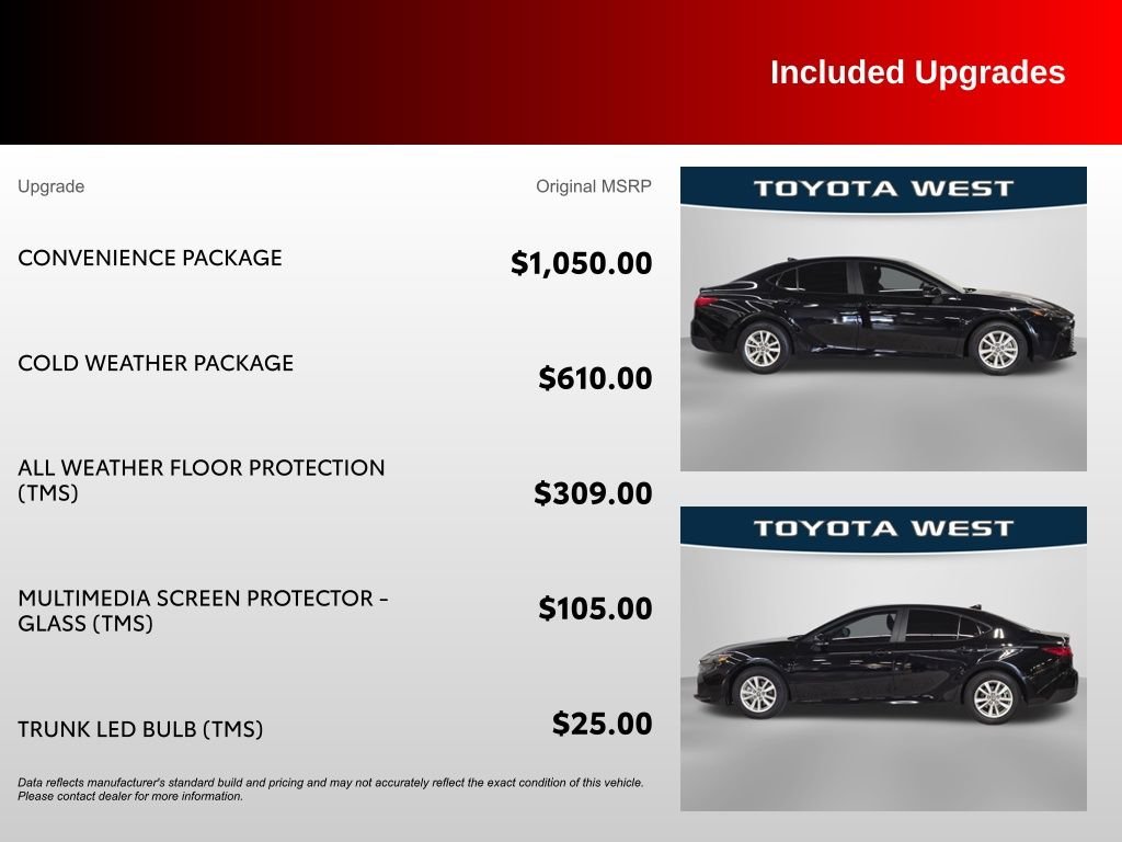 Used 2025 Black Toyota LE image 38