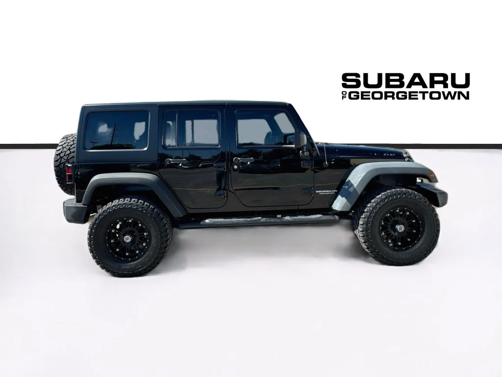 Used 2014 Black Jeep Unlimited Rubicon image 8